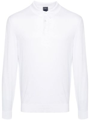 Fedeli polo fin en coton - Blanc