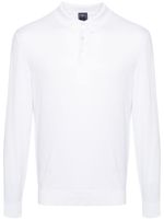 Fedeli polo en maille fine - Blanc