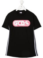 Gcds Kids robe à logo imprimé - Noir