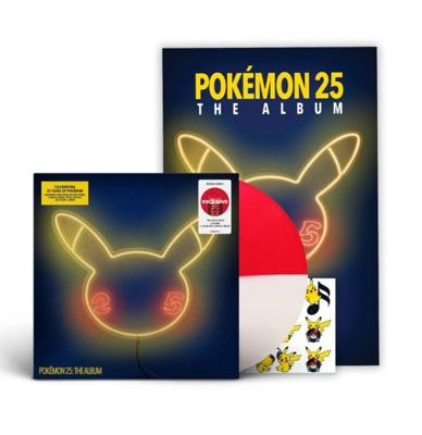 Various Artists - Pokémon 25: The Album (Gekleurd Vinyl + Poster + Sticker Vel (Target Exclusive) LP