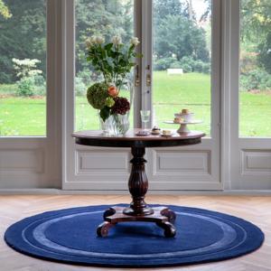 Laura Ashley - Laagpolig vloerkleed van | Redbrook Midnight Rond - 200 rond
