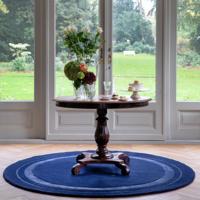 Laura Ashley - Laagpolig vloerkleed van | Redbrook Midnight Rond - 150 rond