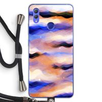 Donkere Wolken: Honor Note 10 Transparant Hoesje met koord