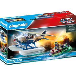 PLAYMOBIL City Action Politiewatervliegtuig Achtervolging 70779