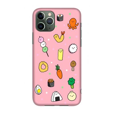 Happy bento friends: Volledig geprint iPhone 11 Pro Hoesje