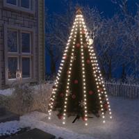 VidaXL Kerstboomverlichting met 250 led&apos;s koudwit net 250 cm