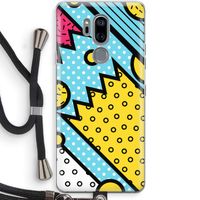 Pop Art #1: LG G7 Thinq Transparant Hoesje met koord