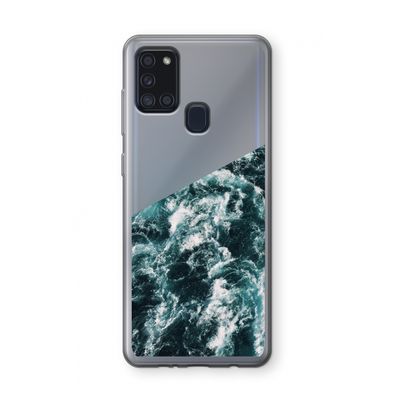 Zee golf: Samsung Galaxy A21s Transparant Hoesje