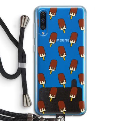Yummy: Samsung Galaxy A50 Transparant Hoesje met koord
