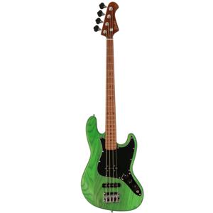 Fazley Outlaw Series Judge Plus Green elektrische basgitaar met gigbag