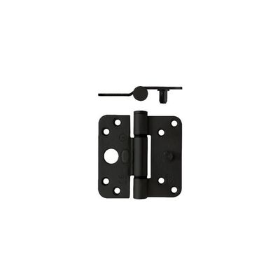 Intersteel Glijlagerscharnier skg3 zwart 89 x 89 x 3 mm din rechts