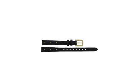 Horlogeband Kate Spade New York KSW1469 Leder Zwart 10mm