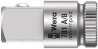 Wera 781 A 1/4" Adapter | Verbindingsstuk | 781 A/B x 3/8 x 25.2 mm x 1/4" - 05042670001