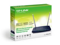 TP-Link Archer C50 draadloze router Fast Ethernet Dual-band (2.4 GHz / 5 GHz) Zwart - thumbnail