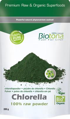 Biotona Chlorella raw powder bio