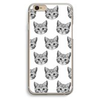 Kitten: iPhone 6 / 6S Transparant Hoesje