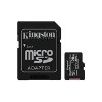 Kingston Canvas Select Plus microSDXC 128GB Micro SD-kaart Zwart Kingston Canvas Select Plus microSDXC 128GB Micro SD-kaart Zwart