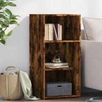 Dressoir 45x41x93 cm bewerkt hout gerookt eikenkleurig - thumbnail