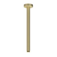 Plafondbuis IVY 30 cm 1/2 Geborsteld Mat Goud PVD