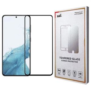 Saii 3D Premium Samsung Galaxy S23 5G Glazen Screenprotector - 9H, 2 St.