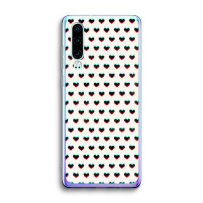 Hartjes: Huawei P30 Transparant Hoesje