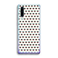 Hartjes: Huawei P30 Transparant Hoesje