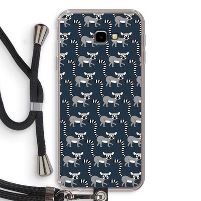Makis: Samsung Galaxy J4 Plus Transparant Hoesje met koord