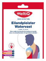 HeltiQ Eilandpleisters Watervast 9x10cm