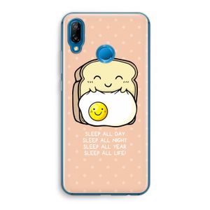 Sleep All Day: Huawei P20 Lite Transparant Hoesje