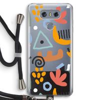 Abstract: LG G6 Transparant Hoesje met koord