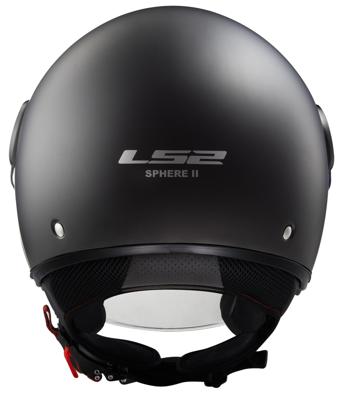 LS2 jethelm "of558 sphere ii solid" helmet of558 sph. ii solid xl matt black