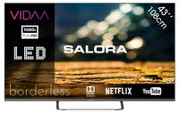 Salora 43XFV3300 tv 109,2 cm (43") Full HD Smart TV Wifi Zwart 230 cd/m² - thumbnail