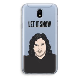 Let It Snow: Samsung Galaxy J5 (2017) Transparant Hoesje