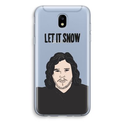 Let It Snow: Samsung Galaxy J5 (2017) Transparant Hoesje