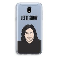 Let It Snow: Samsung Galaxy J5 (2017) Transparant Hoesje