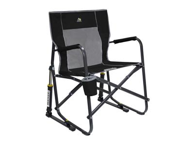 GCI Freestyle Rocker™ Campingstoel met schommelfunctie (zwart)