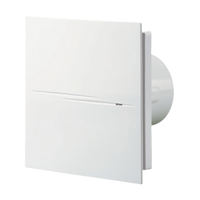 Design badkamer ventilator Blauberg Sileo - Ø 100mm - STANDAARD