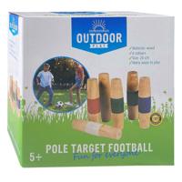 Outdoor Play houten paaltjes voetbal