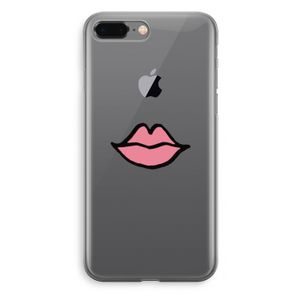 Kusje: iPhone 8 Plus Transparant Hoesje