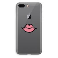 Kusje: iPhone 8 Plus Transparant Hoesje