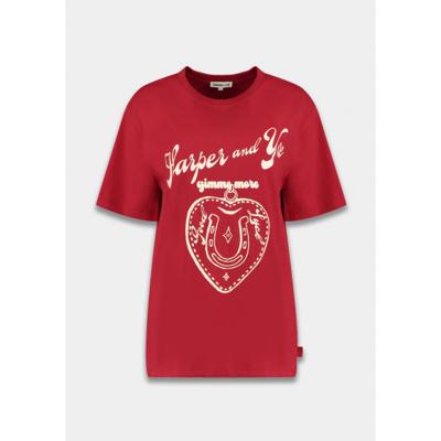 Harper & Yve - Rood | Dames | Top | Rood | M | regular | Kamst mode