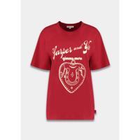 Harper & Yve - Rood | Dames | Top | Rood | M | regular | Kamst mode