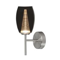 Highlight WandlampNebula nikkel met smoke glas - W3433.19