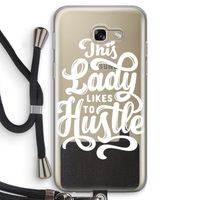 Hustle Lady: Samsung Galaxy A5 (2017) Transparant Hoesje met koord