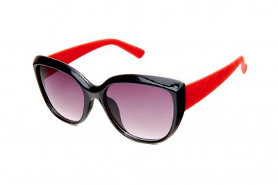 Kost zonnebril dames vlinder zwart/rood/paars (20 056) Kost zonnebril dames vlinder zwart/rood/paars (20 056)