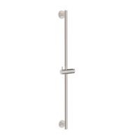 Glijstang Wiesbaden UniMatch | 75 cm | Messing | Rond | Geborsteld Staal Glijstang Wiesbaden UniMatch | 75 cm | Messing | Rond | Geborsteld Staal
