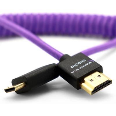 Kondor Blue Gerald Undone Mini HDMI To Full HDMI Cable 12...