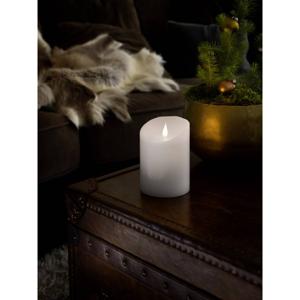 Konstsmide 1840-100 LED-kaars met echte was Wit Warmwit (Ø x h) 100 mm x 140 mm