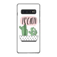 I love cacti: Samsung Galaxy S10 4G Volledig Geprint Hoesje
