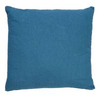 Dutch Decor - LINN - Kussenhoes 45x45 cm - 100% linnen - effen kleur - Provincial Blue - lichtblauw